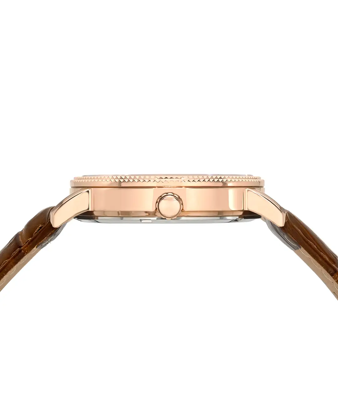 Porsamo Bleu Veritas 2 men's watch side profile rose gold-tone case