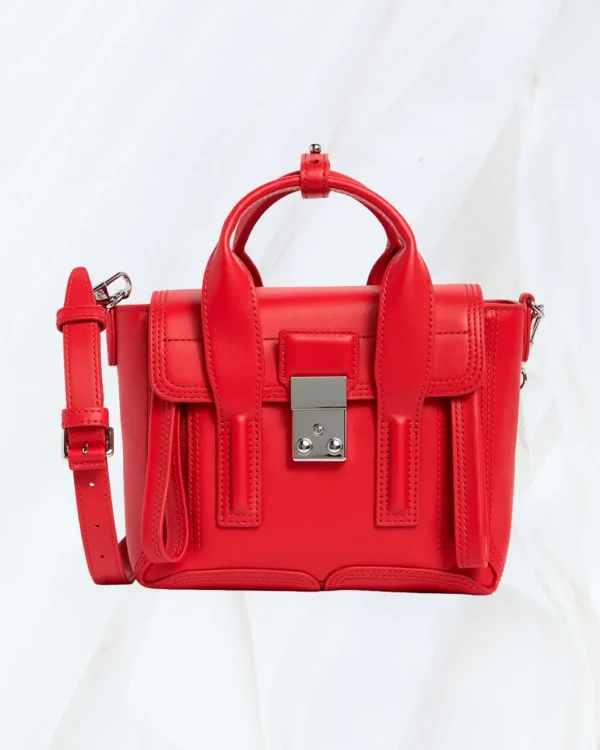 3.1 Phillip Lim mini pashli lipstick satchel front view