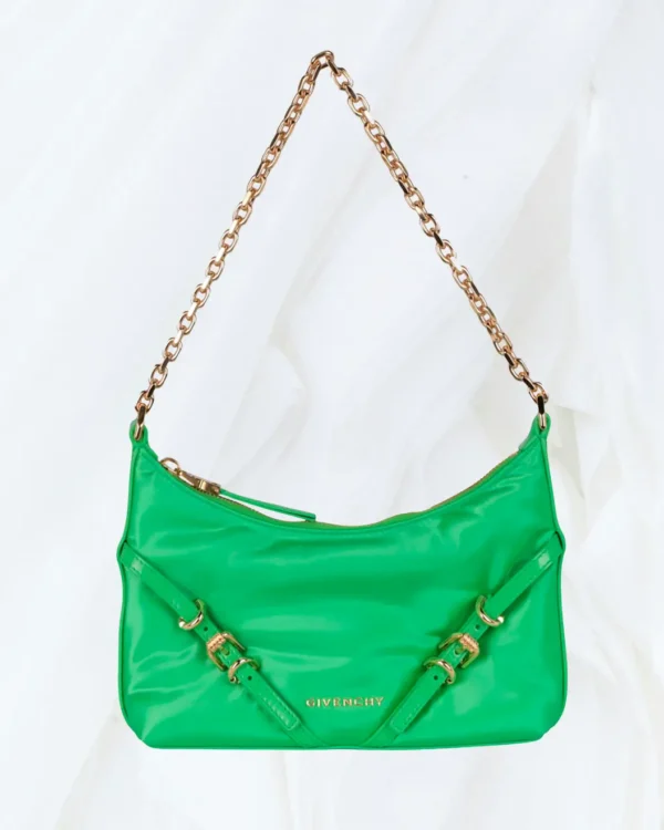 Front view of Givenchy You Party Absynthe Green shoulder bag