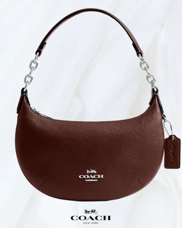 Coach Mini Payton Bag in maple front view